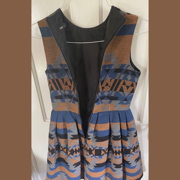 ASOS multicolor structured dress - Picture 8 of 8